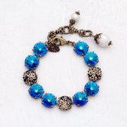 Bermuda Blue Bracelet with Freshwater Pearls